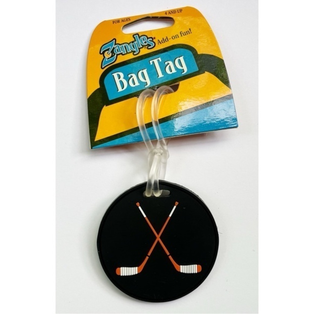 Zangles • NWT Hockey Puck Bag Tag Luggage Tag